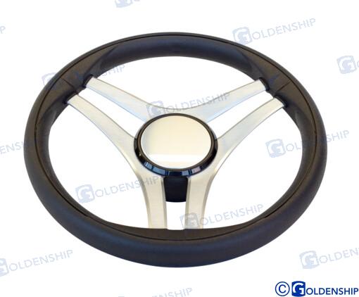 STEERING WHEEL MOLINARA 350 MM BLACK | GS41282 | STEERING WHEEL | GOLDENSHIP