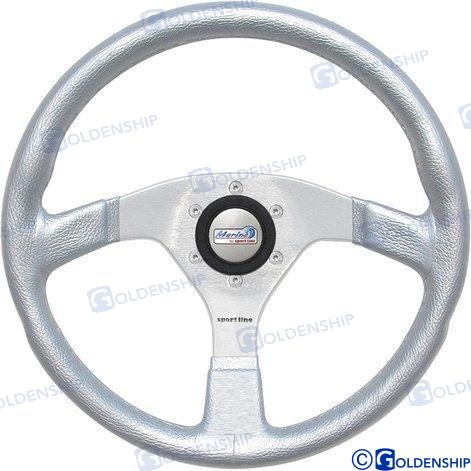 STEERING WHELL MARINA 350MM GREY | GS41146 | STEERING WHEEL | GOLDENSHIP