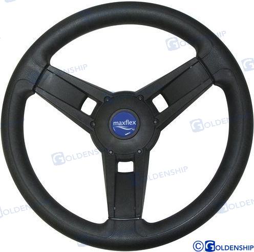 STERRING WHEEL OXNARD BLACK OVERMOLDED - | PREMF34521 | STEERING WHEEL | PRETECH