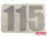 STICKER F115 | PAF115-09000003 | PARTS | PARSUN