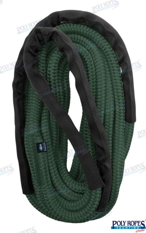 STORM X GREEN - BLACK 12MM 10M | POL3705271012 | ROPES | POLY ROPES