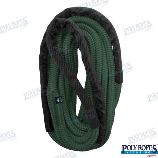 STORM X GREEN - BLACK 12MM 6M | POL3705270612 | ROPES | POLY ROPES