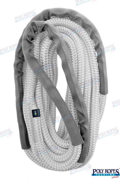 STORM X WHITE - GREY 12MM 10M | POL3709271012 | ROPES | POLY ROPES