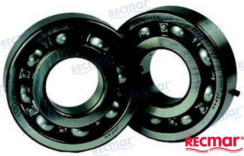 SUZUKI CRANKSHAFT BEARING DT20, DT25, DT30G-Y (1986-00) DT25, DT30K1-K2 (2001-04) DT75 | REC09262-30055 | RECMAR