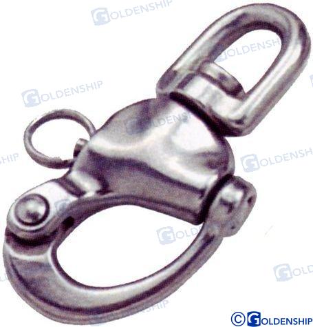 SWIVEL SNAP SHACKLE AISI-316 80 MM. | GS71210 | HARDWARE | GOLDENSHIP