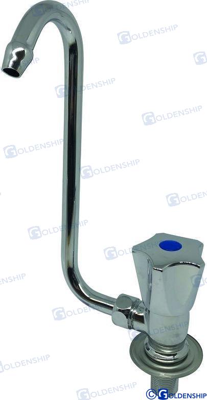 SWIVELLING FAUCET CHR.BRASS | GS20243 | PUMPS | GOLDENSHIP