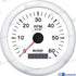 TACHOMETER 1.0/10.0 - 0/6000 RPM WHITE | RECKY07307 | INSTRUMENTATION | RECMAR