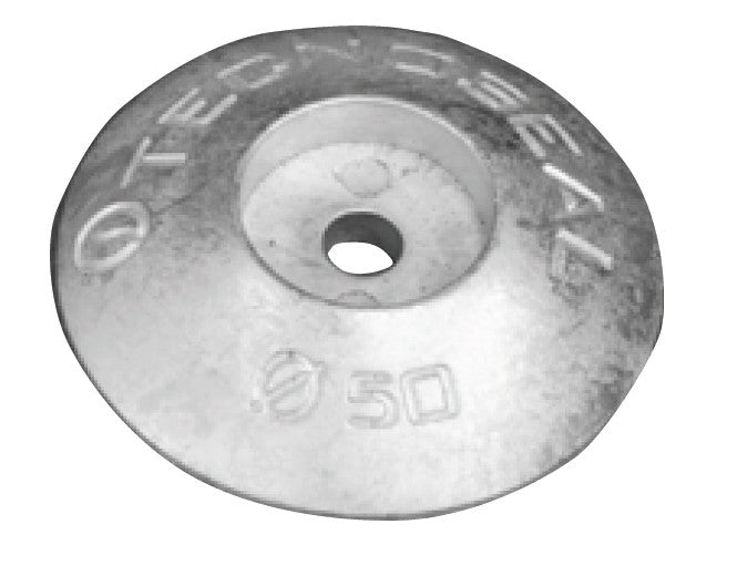 Heavy 50Mm Disc Anode For Marine Protection | Ten00100Pal