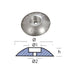 Zinc Alloy Rudder Anode | Ten00100 | Marine Corrosion Protection