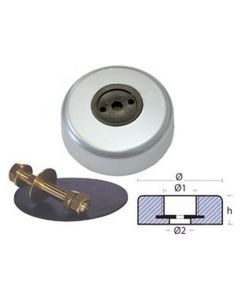 Zinc Anode Baglietto 120Mm Complete | Ten00154C | Marine Corrosion Protection