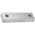 Zinc Anode Riva 200X60X30 | Ten00214 | Corrosion Protection For Marine
