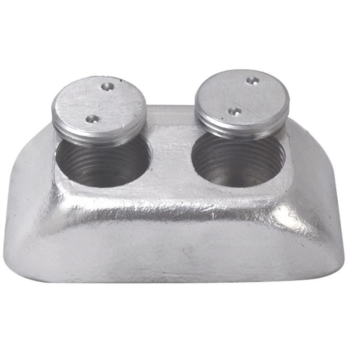 Zinc Anode Mmi 150X80X40 W/Tap | Ten00217 | Marine Corrosion Protection