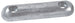 Tecnoseal Bolt On Bar Anode Uk Type Fairline 310*7 Ten00271E_Mg