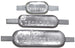 Anode Sector Naval 10Kg | Ten00309 | Zinc Marine Corrosion Protection