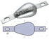 Anode Weld-On Drop 3 Kg - Ten00352A - Zinc Corrosion Protection