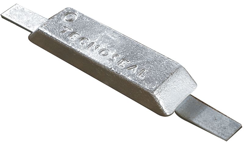 Zinc Anode Weld-On Lingot 2.4Kg | Ten00381 | Corrosion Protection