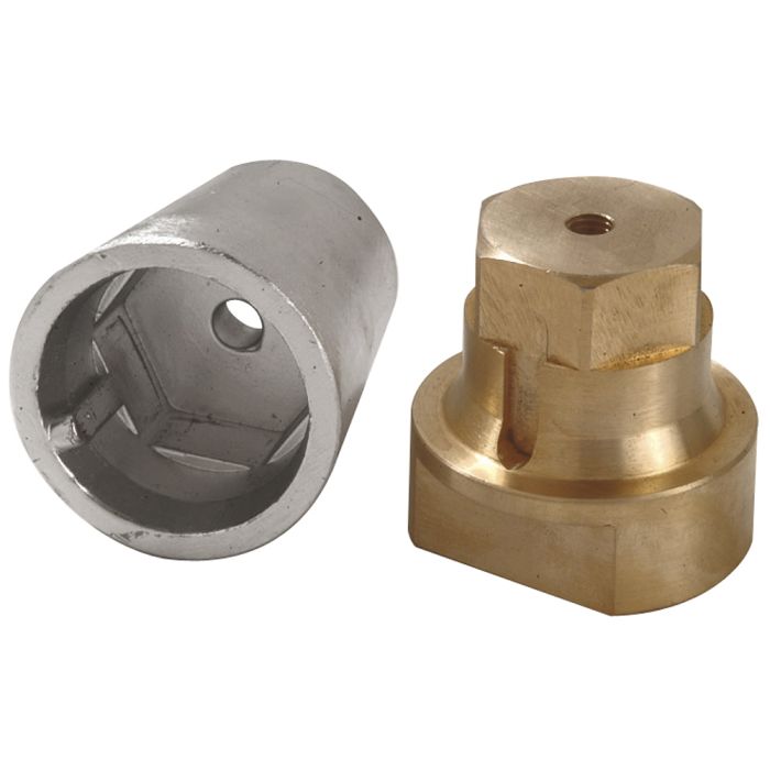 Anode Radice Complete Shaft 30 | Ten00411E | Zinc Protection For Boats