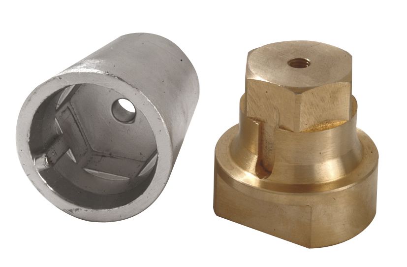 Anode Radice Complete 35 Ten00412E - Zinc Sacrificial Anode For Boats