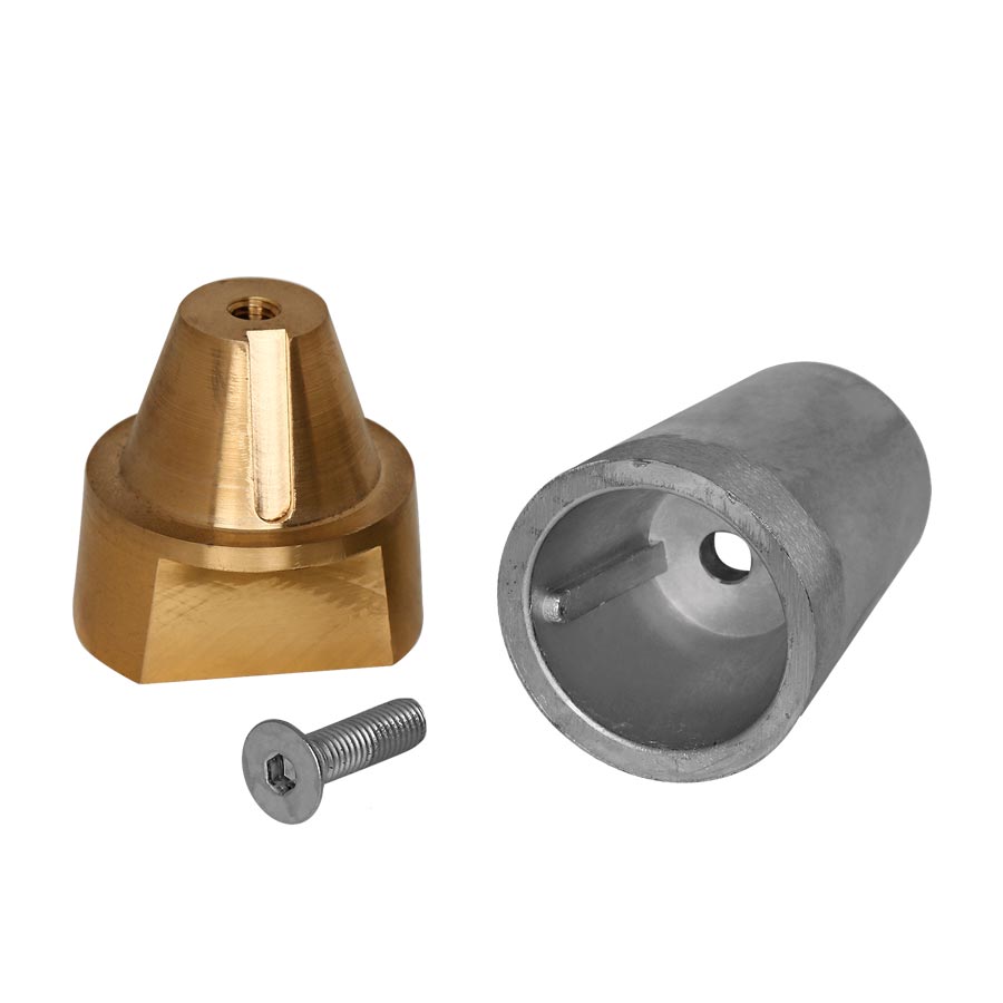 Anode Radice Complete Eje 100 Ten00419 | Zinc Propeller Shaft Anode