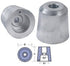 Anode Reggiani Shaft 45 Ten00464 - Durable Zinc Anode For Marine Use