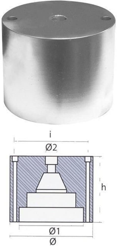 Zinc Anode Ferretti 680 12.5Kg | Ten00479 | Corrosion Protection