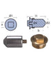 Volvo Cooler Anode Rod With Tap - Ten00716T | Zinc Protection