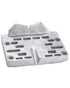 Bombardier Waffle Bar Omc M Anode Ten00901 - Zinc Corrosion Protection