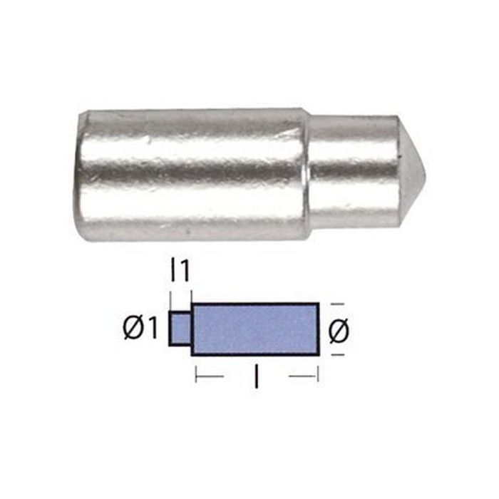 Anode Bukh Ten02053 - Zinc Anode For Marine Equipment Protection