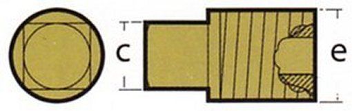 Tap Anode Vm Ten02060Tp - Zinc Anode For Corrosion Protection