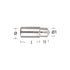 Tecnoseal Ten02351 Zinc Anode For Lombardini Engines - Corrosion Protection