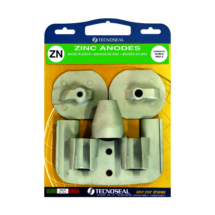 Yanmar Stern Drive Zinc Anode Kit - Tenkityanmarstd - Corrosion Protection