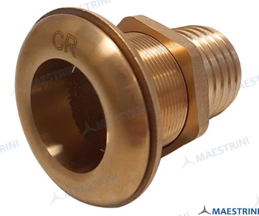 THROUGH HULL 2'' BRASS CR | GS30781 | HULL | GOLDENSHIP