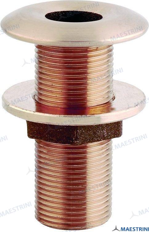 THROUGH HULL OUTLET BRONZE 1/2" | GS30609 | HULL | GOLDENSHIP