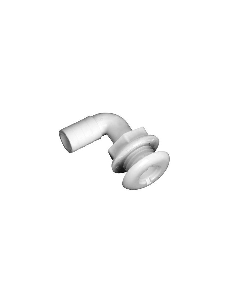 90 Degree Thru Hull Fitting 1 1/2" - Thth-1292 - Durable Marine Accessory