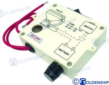 TOILET SWITCH 24V | GS50019 | INTERIOR | GOLDENSHIP