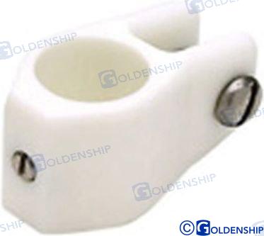 TOP SLIDE 7/8" NYLON WHITE (2) | GS72229 | HARDWARE | GOLDENSHIP