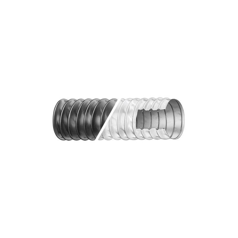 3" White Pvc Vent Duct Tri400-3006 For Marine Use