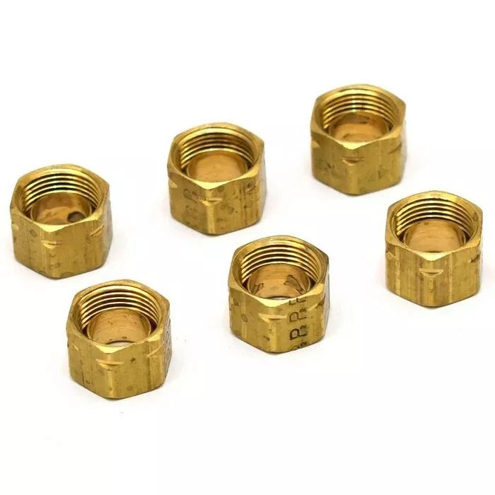 Kit 6 Nuts Baystar Txhf5526 - Durable Marine Cable Connection Components