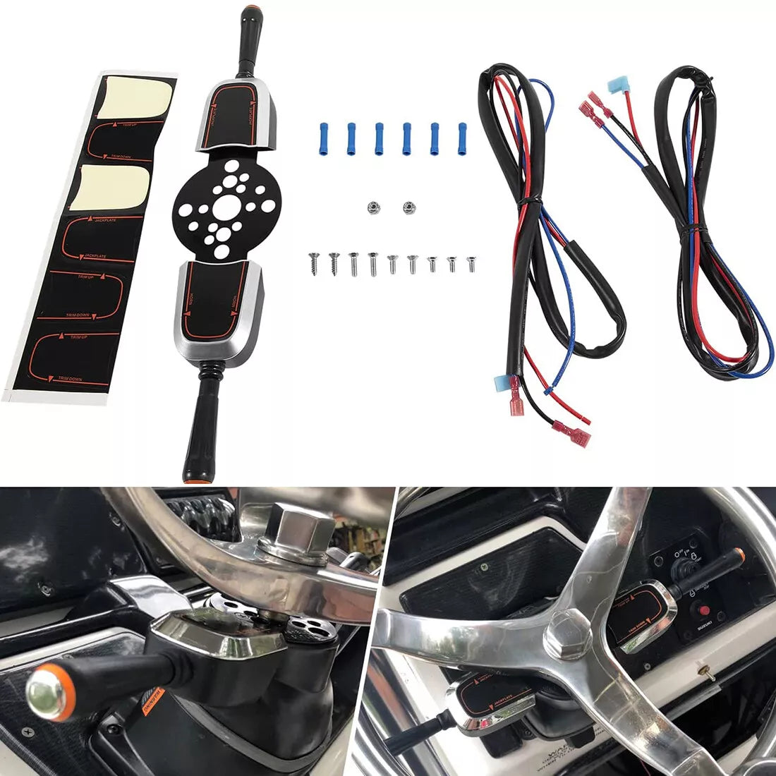 Seastar Dual Trim Bezel Switch Txpt2000-1P - Boat Control Accessory