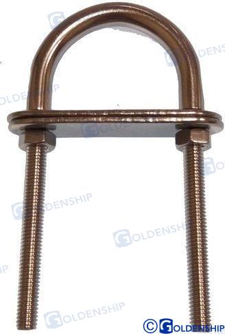 U BOLT INOX M10 (10) | GS72059B | HARDWARE | GOLDENSHIP