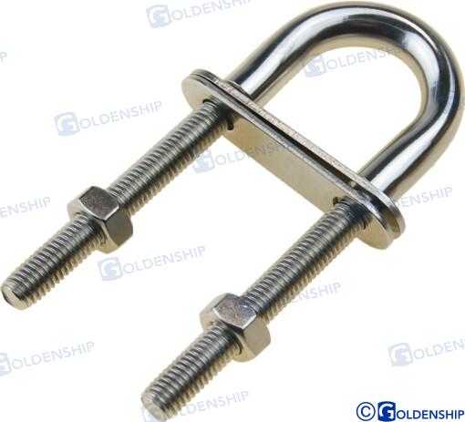 U BOLT INOX M10 (5) | GS72031B | HARDWARE | GOLDENSHIP