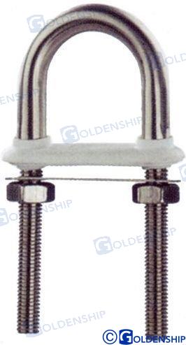 U-BOLT PVC 10 MM (PACK 5) | GS72035B | HARDWARE | GOLDENSHIP