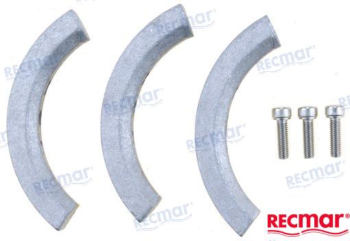 VOLVO PENTA ANODE VOLVO ALUMINUM | REC3858399AL | ANODES | RECMAR