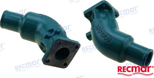 VOLVO PENTA EXHAUST ELBOW | MAR906 | M20 M30 M35 | 21190094, 861906