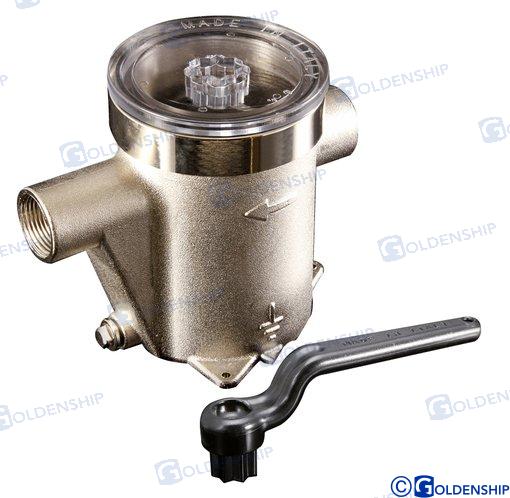 WATER STRAINER "GARDA" - 1" | GS30414 | HULL | GOLDENSHIP