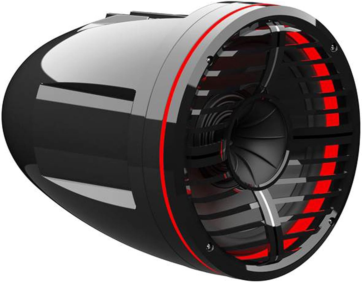 Wet Sounds Rev 10 Hd-B Black Wake Speakers | Wetrev10Hd-B