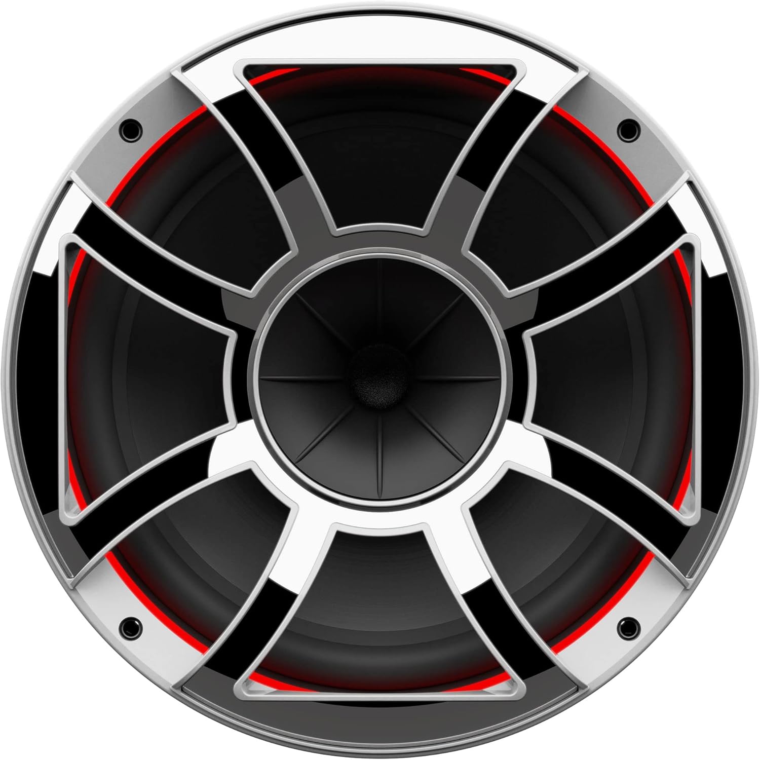 Wet Sounds Grille Rev 10Hdxs-W White Stainless Pair | Wetrev10Hdxs-Wgrille