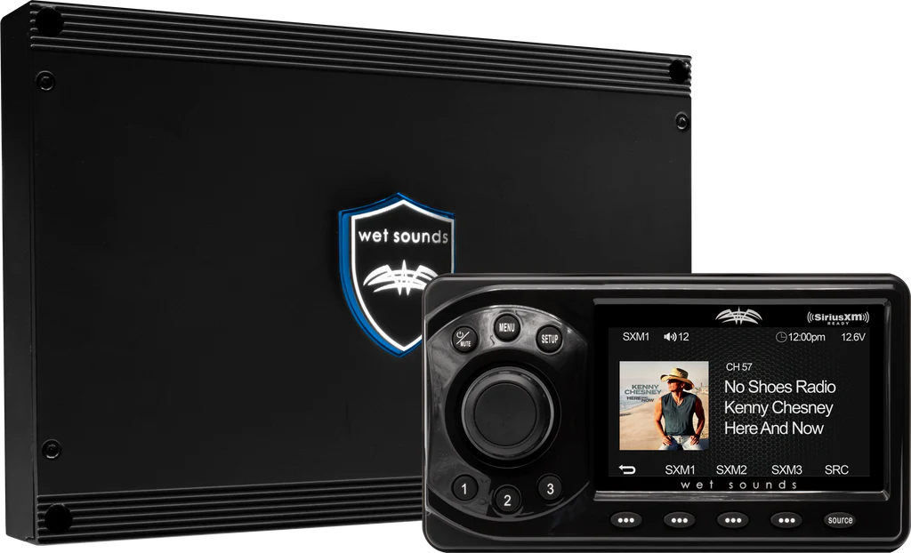 Wet Sounds Media Center & Mc-Bb Black Box Wetwsmc1 - Superior Boat Audio