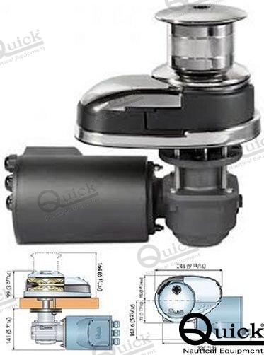 WINDLASS VERTICAL 1000W 12V C/C | QUDP31012D | WINDLESS, WINCH | QUICK