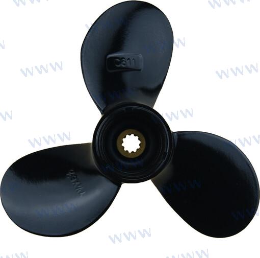 YAMAHA ALUMINUM PROPELLER 7,25*6 RIGHT | PAF6L5-45943-00 | ALUMINIUM | PARSUN